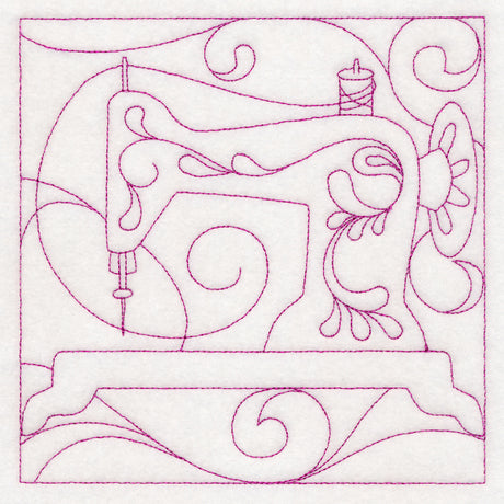 Crafty Quilting - Sewing Machine (Double Run)