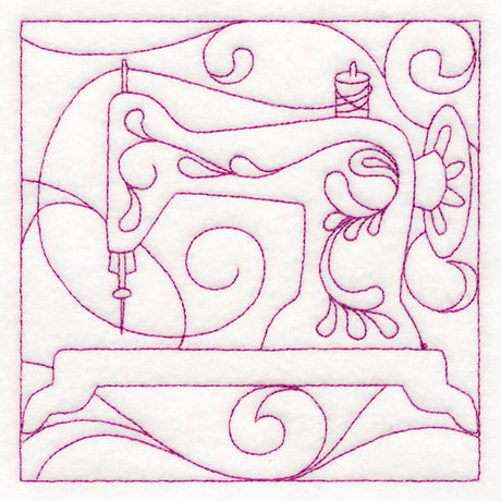Crafty Quilting - Sewing Machine (Double Run)
