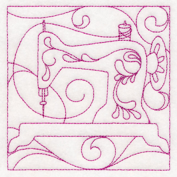 Crafty Quilting - Sewing Machine (Double Run)