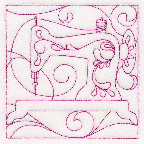 Crafty Quilting - Sewing Machine (Double Run)