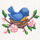 Nesting Bluebird (Cross Stitch)