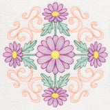 Fancy Floral Medallion - Daisy