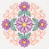 Fancy Floral Medallion - Daisy
