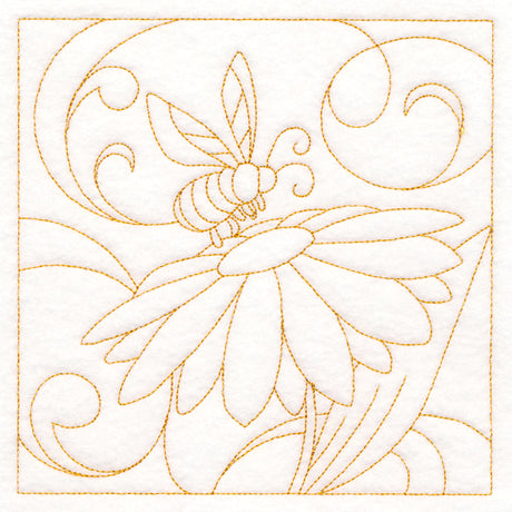 Spring Quilting - Bumblebee (Double Run)