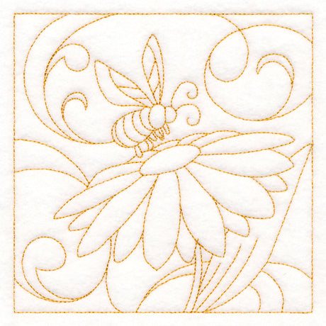 Spring Quilting - Bumblebee (Double Run)