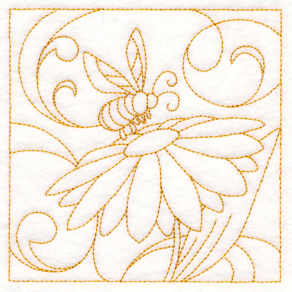 Spring Quilting - Bumblebee (Double Run)