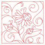 Spring Quilting - Ladybugs (Double Run)