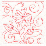 Spring Quilting - Ladybugs (Double Run)