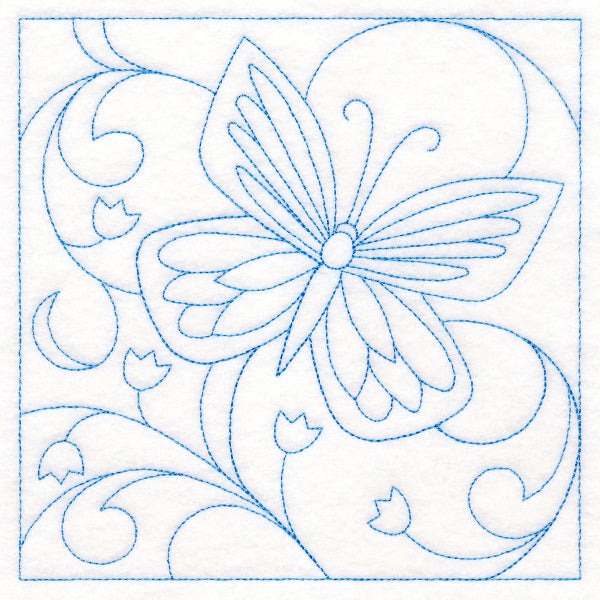 Spring Quilting - Butterfly (Double Run)