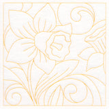 Spring Quilting - Daffodil (Double Run)