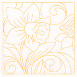 Spring Quilting - Daffodil (Double Run)