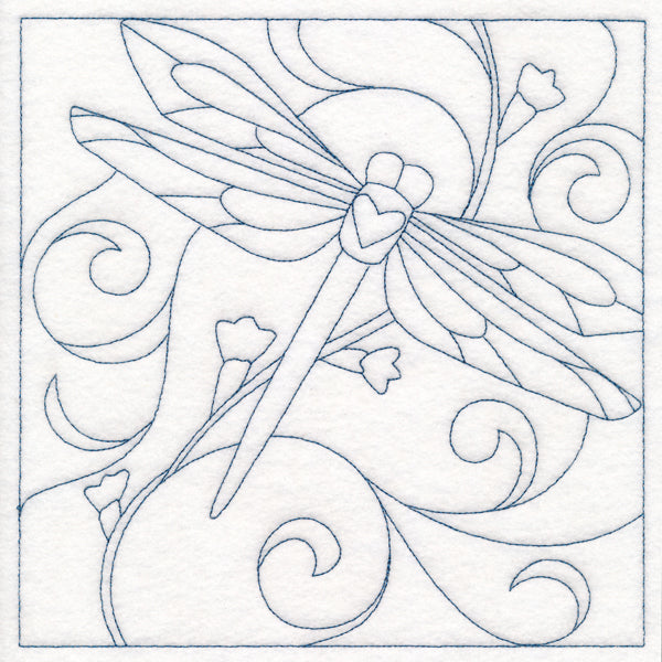 Spring Quilting - Dragonfly (Double Run)