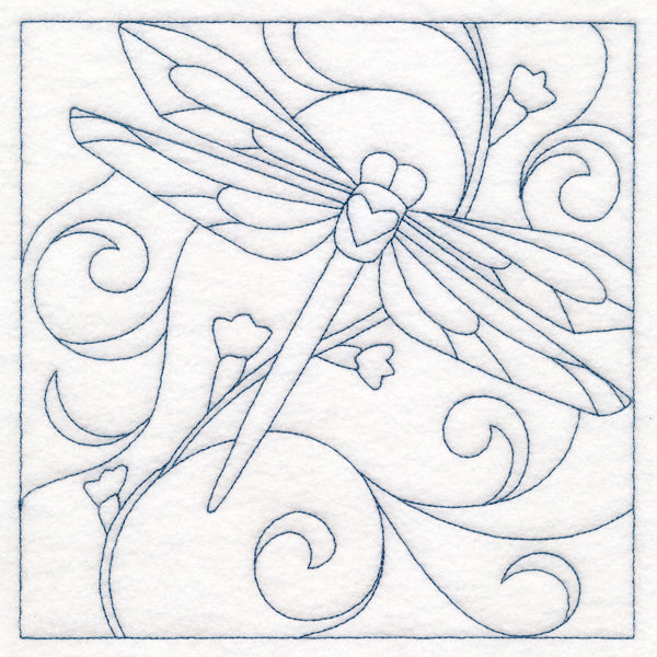 Spring Quilting - Dragonfly (Double Run)