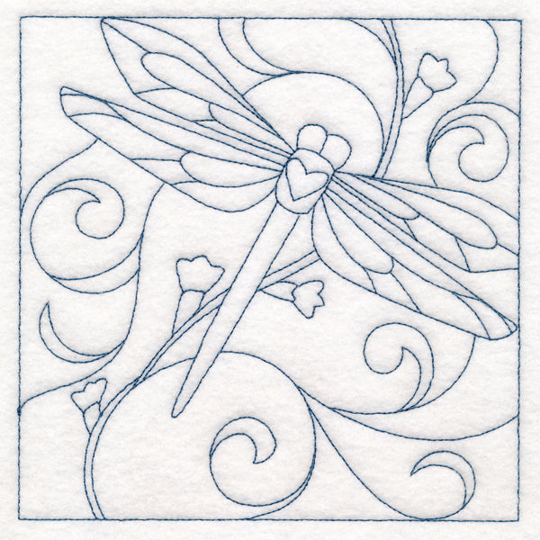 Spring Quilting - Dragonfly (Double Run)