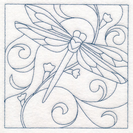 Spring Quilting - Dragonfly (Double Run)