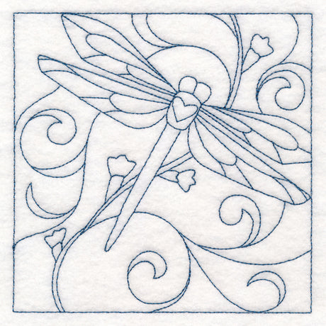 Spring Quilting - Dragonfly (Double Run)