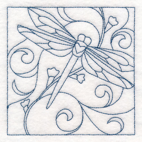 Spring Quilting - Dragonfly (Double Run)