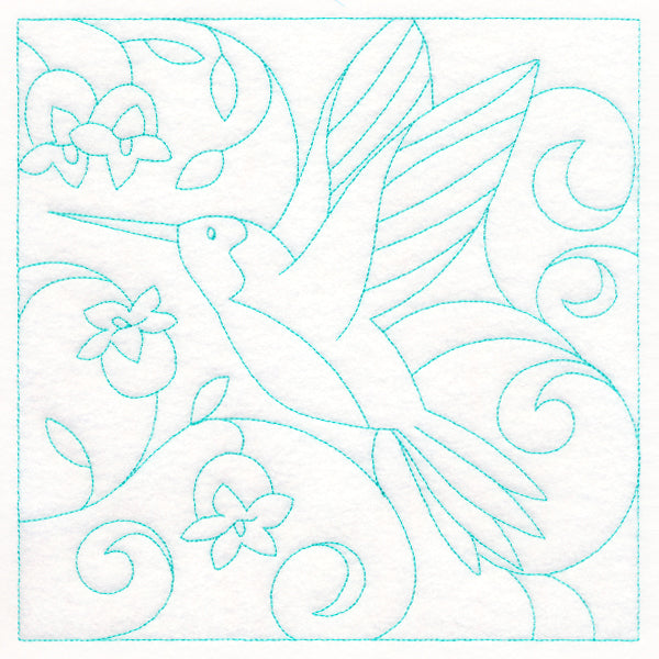 Spring Quilting - Hummingbird (Double Run)