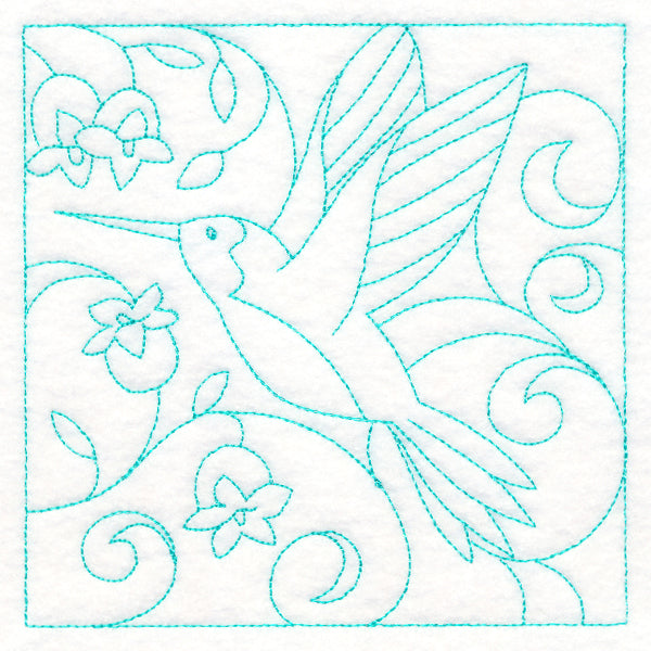 Spring Quilting - Hummingbird (Double Run)