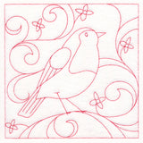 Spring Quilting - Robin (Double Run)