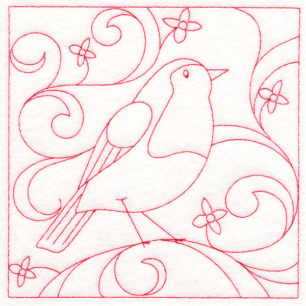 Spring Quilting - Robin (Double Run)