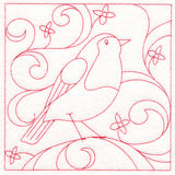 Spring Quilting - Robin (Double Run)