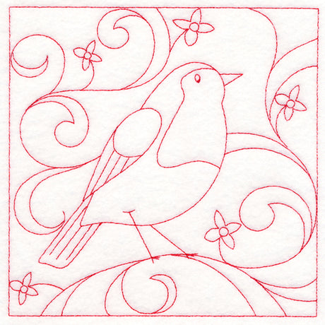 Spring Quilting - Robin (Double Run)