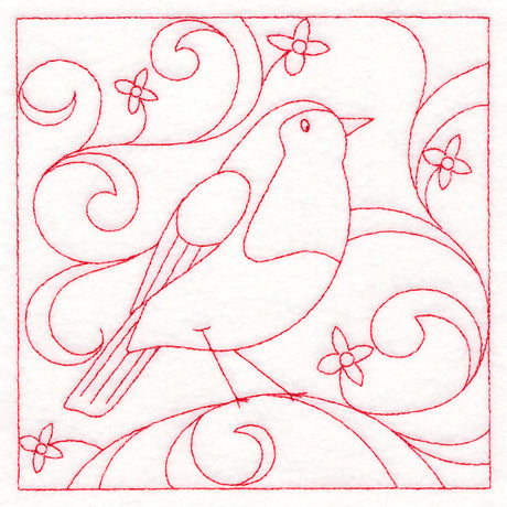Spring Quilting - Robin (Double Run)