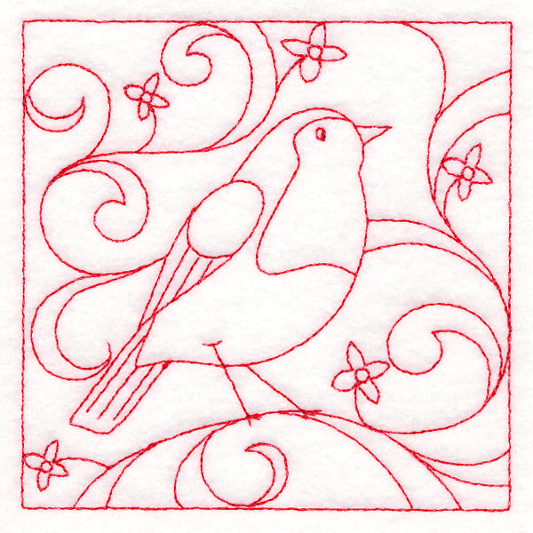 Spring Quilting - Robin (Double Run)