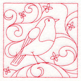 Spring Quilting - Robin (Double Run)