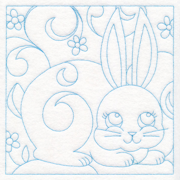 Easter Quilting - Bunny (Double Run)
