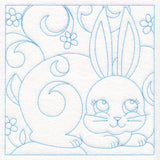 Easter Quilting - Bunny (Double Run)