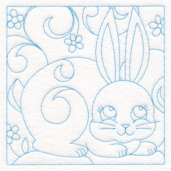 Easter Quilting - Bunny (Double Run)