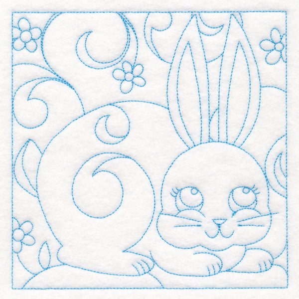 Easter Quilting - Bunny (Double Run)