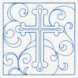 Easter Quilting - Cross (Double Run)