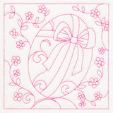 Easter Quilting - Egg (Double Run)