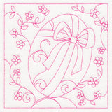 Easter Quilting - Egg (Double Run)