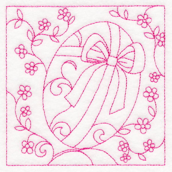 Easter Quilting - Egg (Double Run)