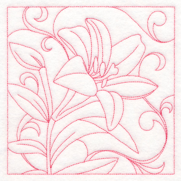 Easter Quilting - Lily (Double Run)