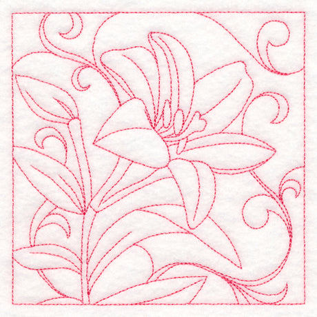 Easter Quilting - Lily (Double Run)