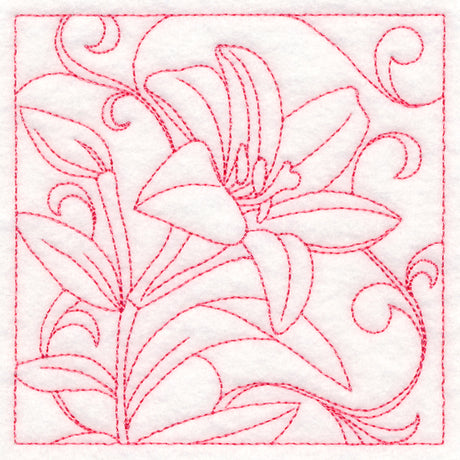 Easter Quilting - Lily (Double Run)