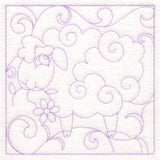 Easter Quilting - Lamb (Double Run)