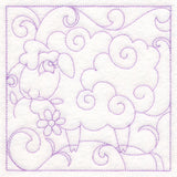 Easter Quilting - Lamb (Double Run)