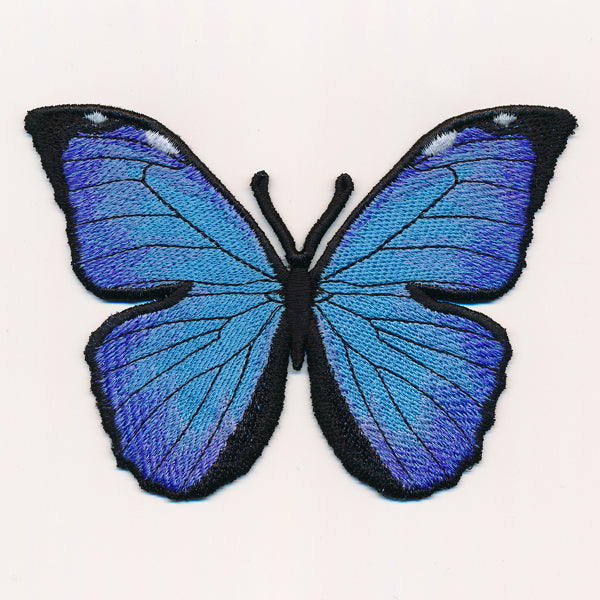 Free-Flying Giant Blue Morpho (In-the-Hoop)