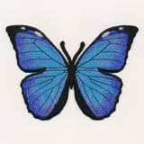 Free-Flying Giant Blue Morpho (In-the-Hoop)