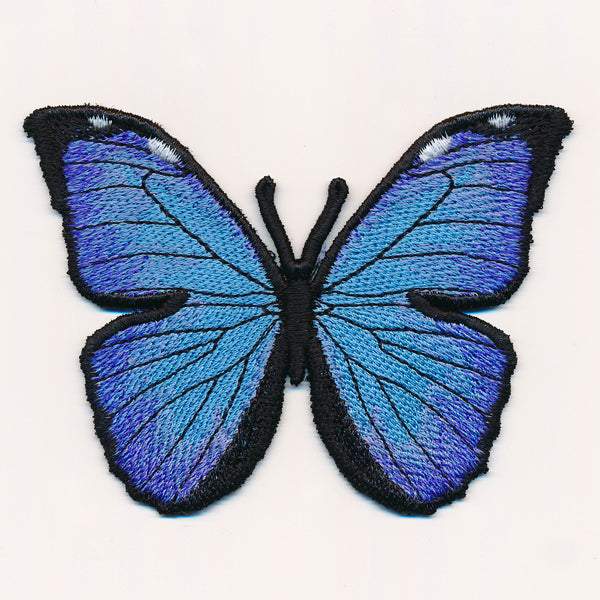 Free-Flying Giant Blue Morpho (In-the-Hoop)