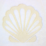 Blissful Fan Seashell (Embossed)