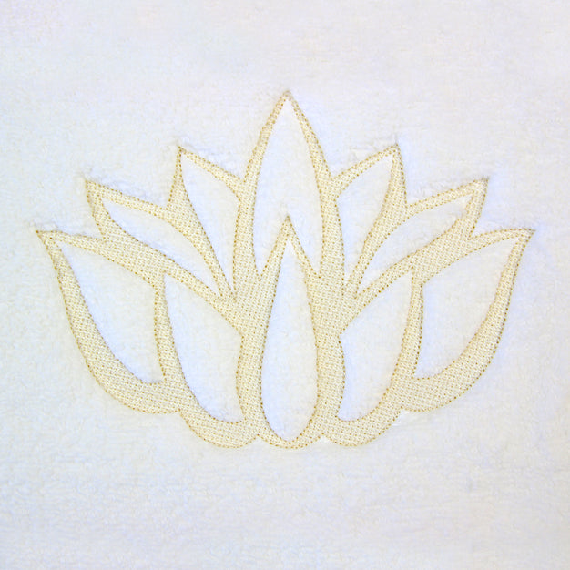 Blissful Lotus (Embossed)