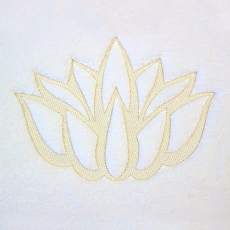 Blissful Lotus (Embossed)