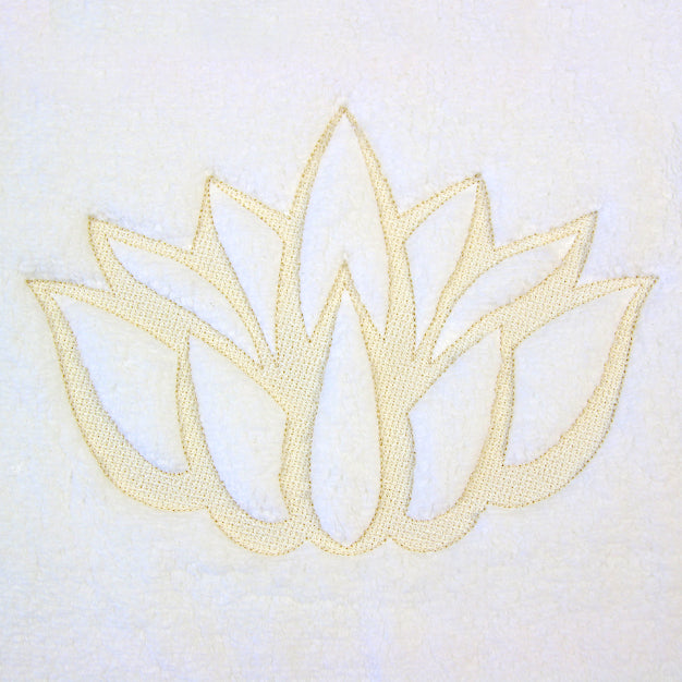 Blissful Lotus (Embossed)